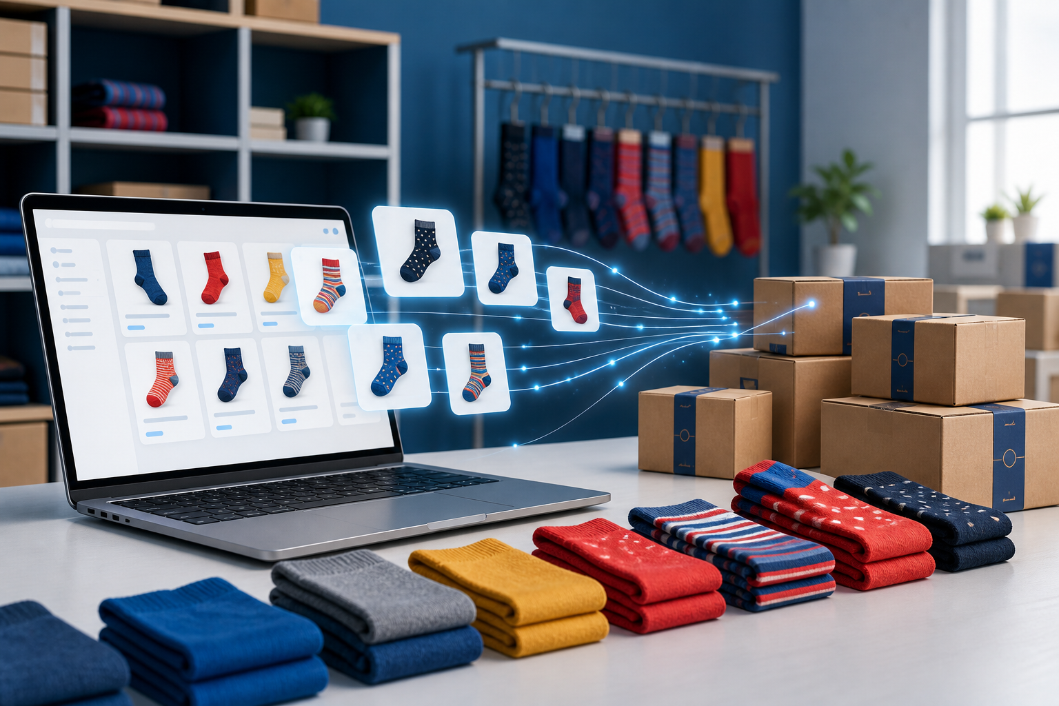 Çorap XML Bayiliği Nedir? Tekstil Dropshipping Rehberi