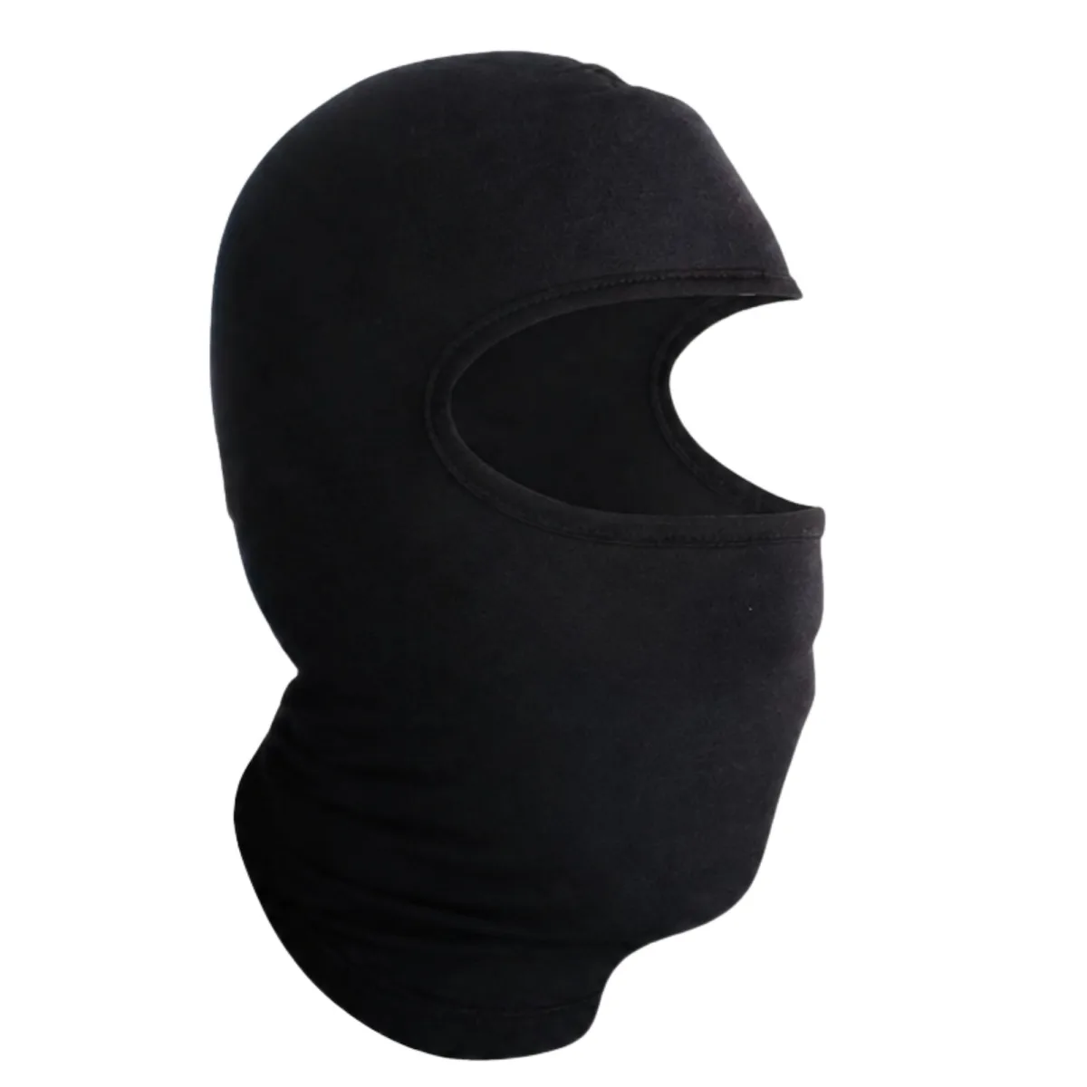 Unisex Siyah Balaklava Tek Beden | Viskoz Kask İçi Motosiklet Outdoor Maske - Maske